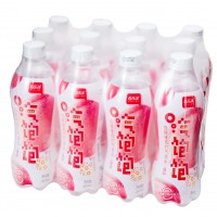 百樂洋汽飽飽白桃味蘇打氣泡水480ml