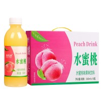 百樂(lè)洋水蜜桃味果味飲料360ml