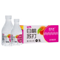 百樂洋白桃蘇打蘇打果味飲料360ml