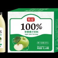 甄瑤100%蘋果果汁飲料