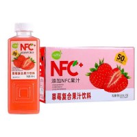 小輕果語(yǔ)草莓復(fù)合果汁飲料 500ml×15瓶